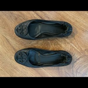 Tory Burch Reva flats, size 8